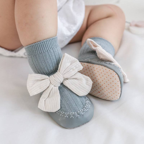 پاپوش پاپیونی نوزادی و دخترانه کد ۳۰۹۹