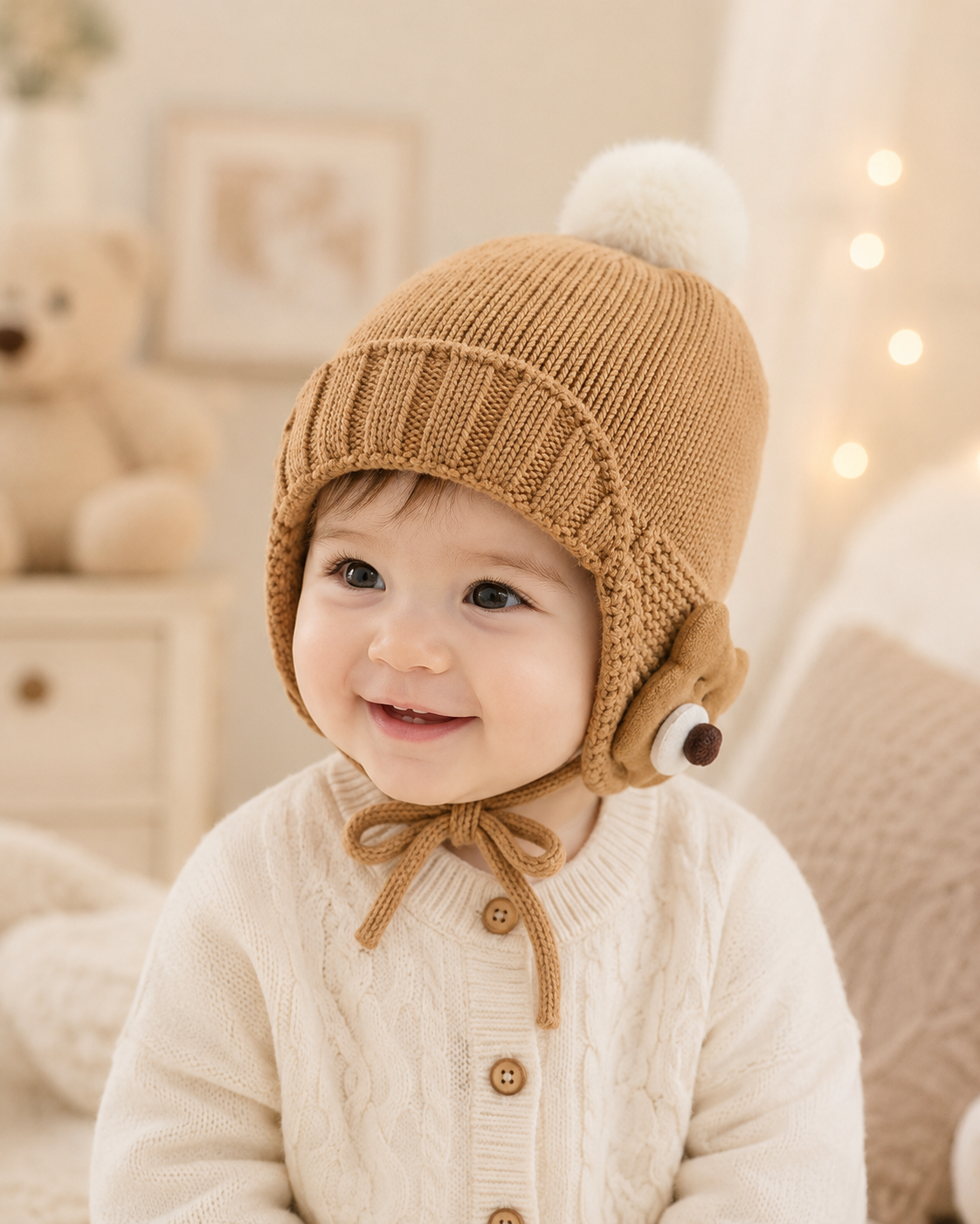 کلاه رو گوشی تدی بندار کد۱۰۶۹